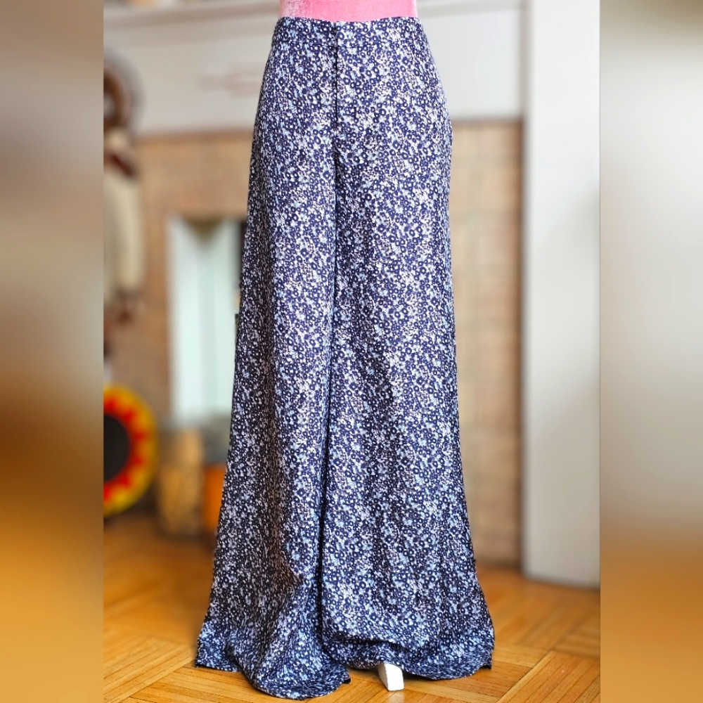 Derek Lam 10 Crosby wide leg silk pants. Size 6